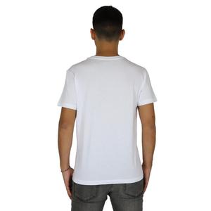 T-shirt pour homme Costume National, coton blanc, col rond, vêtements décontractés - Product Image 3