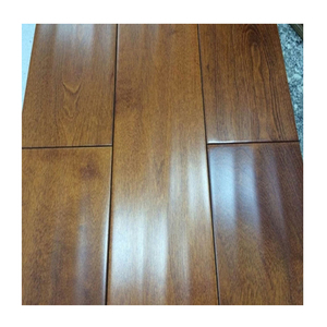 Sàn gỗ cứng hiện đại làm từ gỗ <span class=keywords><strong>maple</strong></span>, màu espresso, bề mặt được chà nhám thủ công 5 inch, bảo hành bề mặt 25 năm - Product Image 1