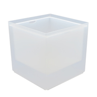 Seau à glace lumineux en plastique à double étage de haute qualité pour la bière, LED en vente