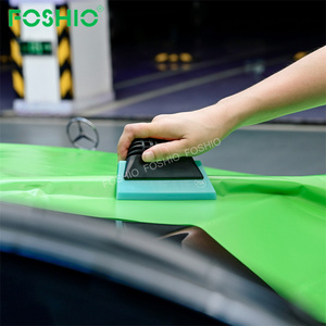 Foshio personalizar Logo 70A 80A 90A durómetro goma vinilo escobilla de goma raspador para instalación de película de coche - Product Image 6