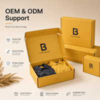 Cajas de cartón corrugado impresas a todo color personalizadas para envíos de ropa, cajas de envío de ropa con logotipo personalizado y tamaño a medida para embalaje de prendas.