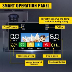 20-28L SIHAO-826T/ชั่วโมงเครื่องทำไอศกรีมนุ่ม2450W เชิงพาณิชย์พร้อม2 + 1รสชาติผสม - Product Image 4