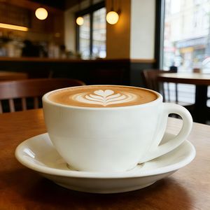 Ceramic Coffee <b>Cup</b> <b>Set</b> Pure White Solid Color Home Office Tableware 12383 Chaozhou Origin - Product Image 1