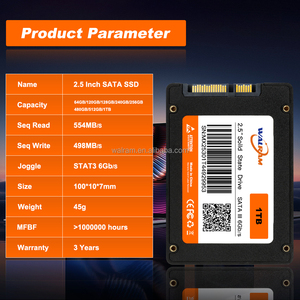 2.5 \ "SATA3 Solid State Drive (SSD), 256GB 128GB 512GB 1TB Hard Disk Internal/eksternal antarmuka nirkabel untuk Laptop/Desktop - Product Image 6