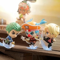 Figurines d'action originales Hot Toys One Piece, série de figurines, boîte mystère, ornements décoratifs d'anime pour la maison
