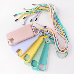 Étui de protection pour Redmi A1/A1 Plus/A2/A2 plus lentille de protection réglable sangle de cou filles femmes Silicone antichoc coque de téléphone - Product Image 1