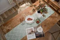 Jacquard Qualité Meilleur Choix Tissé Chemin De Table Tapisserie Partie Techniques Personnalisées Style