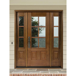 <span class=keywords><strong>Porte</strong></span> <span class=keywords><strong>d</strong></span>'<span class=keywords><strong>entrée</strong></span> moderne en <span class=keywords><strong>bois</strong></span> de chêne classique <span class=keywords><strong>avec</strong></span> double vitrage à <span class=keywords><strong>grille</strong></span> et joint <span class=keywords><strong>d</strong></span>'étanchéité résistant aux intempéries pour les maisons - Product Image 6