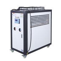 Refroidisseur d'eau de refroidissement industriel avec 3HP 5HP 10HP 20HP pour machine à injection avec composants de noyau d'engrenage de moteur de pompe