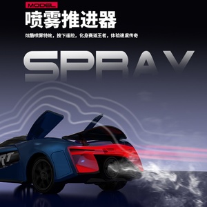 Nuevo SJY-9020S, Auto de Derrape de Alta Velocidad de 9 Canales 1:12 con Spray, Estacionamiento Automático, Demostración Automática, Apertura y Cierre Automáticos - Product Image 2