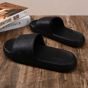Tongs d'été pour hommes en EVA à semelle épaisse antidérapante, grises, pour la plage et l'extérieur, tailles 40-45, respirantes et souples - Product Image 3