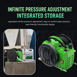 Limpiador a Vapor Portátil de Alta Presión con Ozono, Máquina de Limpieza de Acero Inoxidable, Soplador de Aire para Uso Doméstico y Comercial - Product Image 4