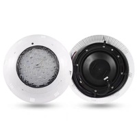 Lumière LED murale en PVC pour piscine, grande lumière LED extérieure étanche 12V IP68, télécommande colorée, lumière LED sous-marine pour piscine