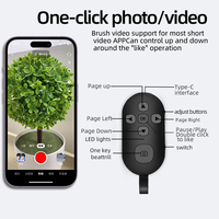 Télécommande universelle sans fil pour téléphones portables Nouveau design Caméra selfie Déclencheur à distance pour accessoire Tik Tok