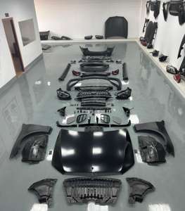 Buena calidad para <span class=keywords><strong>Mercedes</strong></span> Benz Clase <span class=keywords><strong>E</strong></span> W212 2009-2016 A W213 E63 1:1 Parachoques sin corte con faros LED Plug and Play - Product Image 2