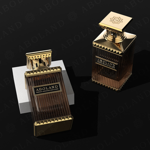 100ml Square Perfume Glass Bottle <b>Empty</b> Spray Special Design Cosmetic Fragrance Container Perfume Bottle With <b>Box</b> Packaging - Product Image 5