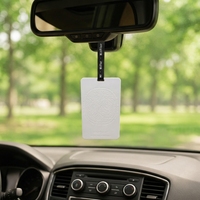 Désodorisant de voiture en carte parfumée EVA, pendentif diffuseur de parfum suspendu, carte parfumée florale gaufrée, éliminateur d'odeurs longue durée, coffret cadeau