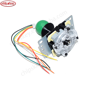 # CKX10177 Joystick de palo largo verde de 5 pines y 8 vías con bola multicolor <span class=keywords><strong>para</strong></span> máquina de juegos de arcade, consola <span class=keywords><strong>Pandora</strong></span> Box - Product Image 3
