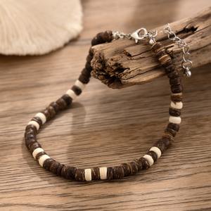 <span class=keywords><strong>Tobillera</strong></span> con cuentas de concha de coco de estilo playero para hombre, diseño de nicho, <span class=keywords><strong>tobillera</strong></span> de verano de <span class=keywords><strong>surf</strong></span>, decoración de joyería de viaje para hombre, adorno para hombre - Product Image 4