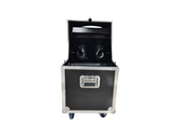 Machine à brouillard électrique professionnelle 3000W à double tête DMX pour bars et clubs, générateur de glace carbonique pour mariages et fêtes, effet de fumée discrète pour scène