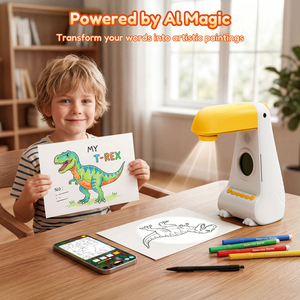 Projecteur de Dessin Intelligent T100 pour Enfants, Projecteur de Traçage et de Peinture, Jouet Éducatif pour Enfants, Garçons et Filles, Cadeau - Product Image 3