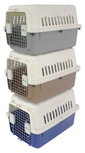 Cage de voyage pliable <span class=keywords><strong>en</strong></span> plastique portable, boîte de <span class=keywords><strong>transport</strong></span> durable pour <span class=keywords><strong>animaux</strong></span> de compagnie, conforme aux normes aériennes, nouveau modèle amélioré - Product Image 4