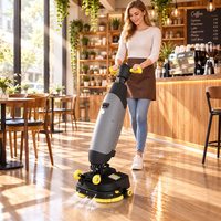 Nettoyeur de sols sans fil intelligent GS03, machine de nettoyage électrique à forte aspiration pour hôtels, maisons, bureaux