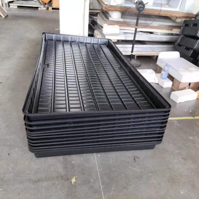 Производитель пластиковых лотков под заказ, большие размеры, ABS HDPE Гидропонные лотки для корма животных