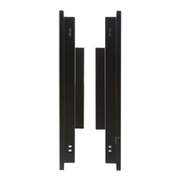 Ucuz açık çerçeve kapasitif dokunmatik ekran display12. Inç Metal ev monitör ile VGA/AV/HD-MI