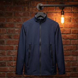 S.archon Lightweight Breathable UV-Resistant Quick-Dry Spandex/Polyester <strong>Half</strong>-Zip Regular Fit <strong>Jacket</strong> Zipper Closure for Adults - Product Image 1