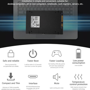 SSD all'ingrosso originale 120GB 240GB 480GB 960GB SATA3.0 SSD Hard Disk Drive SSD da 2.5 pollici con unità a stato solido - Product Image 5