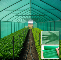 Filet d'ombrage en PEHD pour serre, filet solaire agricole pour jardin, patio, extérieur, résistant aux UV, toile agricole