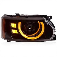Pour Range Rover Vogue L322 Lentille de projecteur de phare 2005-2012 L320 Sport LED DRL Pièces de voiture Éclairage