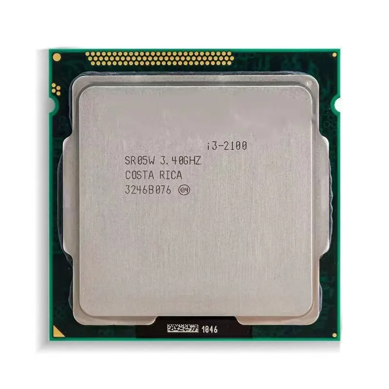 Ail thích bộ vi xử lý sử dụng i3-2100 2120 2130 i3 3220 3240 3225 3245 2125 cho máy tính để bàn CPU LGA 1155 Dual-core Bộ vi xử lý