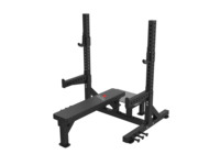 Banc de musculation réglable avec support pour haltères, banc de musculation pour exercices avec haltères, équipement de musculation à domicile