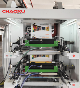 Máquina de Impresión Flexográfica de 4 Colores, Tipo Apilable, con Control Android/iOS para Papel, PP, PVC, PE, PET, BOPP, OPP, Film - Product Image 1