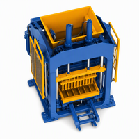 Machine à fabriquer des blocs entièrement automatique de bonne qualité QT6-15, machine à fabriquer des briques creuses pour la construction