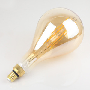 Thay đổi độ sáng trang trí Filament <span class=keywords><strong>LED</strong></span> ánh sáng khổng lồ bóng đèn ps52/A160 <span class=keywords><strong>LED</strong></span> bóng đèn lớn 220V 6W 8W E27 <span class=keywords><strong>LED</strong></span> quá khổ Edison đèn cổ điển - Product Image 3