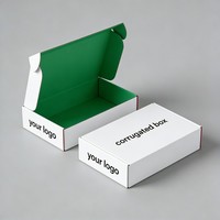 Caja de Regalo Rosa Personalizada con Etiqueta Reciclable Corrugada, Caja para Zapatos y Ropa, Caja de Envío de Papel, Cantidad Mínima de Pedido Baja