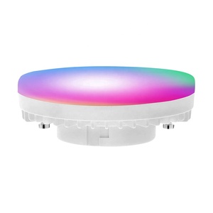 Tuya thông minh dẫn tại chỗ bóng đèn Wifi RGBW & rgbcw Nhiều màu Alexa & Google nhà tương thích gx53 AC Powered cơ thể nhựa - Product Image 1