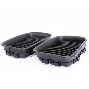 Grille de pare-chocs avant BMW E36 noire en plastique ABS, simple ou double ligne, pièce de rechange - Product Image 4