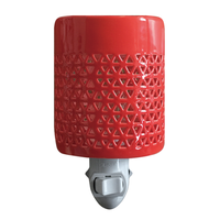 110 tension cire fondre chauffe-bougie en porcelaine brûleur d'encens électrique Mini cadeau fondre cire chauffe-bougie lampe