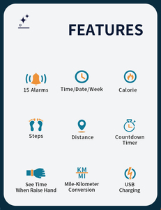 Cronómetro Digital Led de <span class=keywords><strong>30</strong></span> Minutos y Temporizador Countdowm Pulseras Inteligentes Pulseras para que el Niño Estudie Aprendizaje - Product Image 4