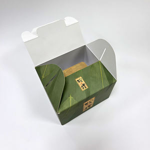 Factory <b>Sale</b> Hot Seller Custom Logo Printing Paper Food Packaging <b>Box</b> With Handle <b>For</b> Rice Dumpling 100% From Taiwan - Product Image 5