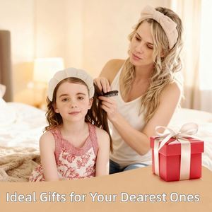 Ensemble de spa 7 pièces en flanelle douce : Bandeau, bracelet, serviette de cheveux, accessoires de soin de la peau, coiffe élégante pour maquillage, cadeau pour femme - Product Image 5