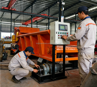 Broyeur de bois automatique à moteur diesel, déchiqueteuse de troncs d'arbres, broyeur à marteaux pour déchets forestiers et agricoles