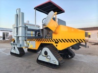Crawler Self-propelled Curb Slipform Machine One-time Pouring Concrete Road Kerb Stone Machine