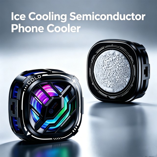 Best Selling X76 Pro Mobile Phone Fan Magnetic Fast Cooling Semiconductor Mobile Phone Cooler RGB Color Gaming Fan for Mobile