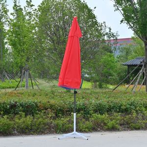 Sombrilla de Calle Resistente al Viento con Radio de 160 cm, Doble Estructura de Soporte y Orificio para el Viento, Sombrilla de Gran Resistencia para Puestos Ambulantes - Product Image 4