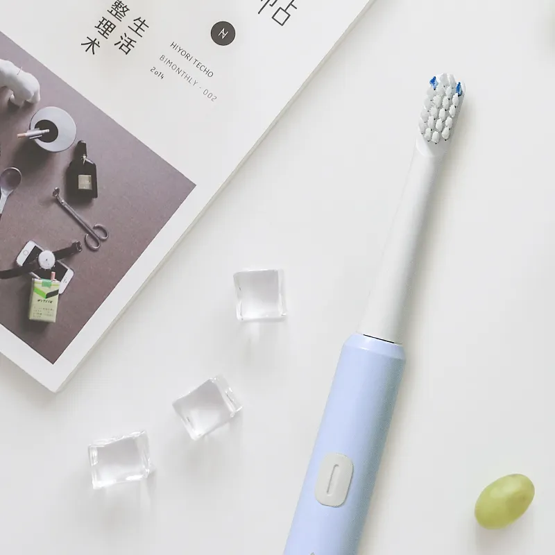 या-देखभाल कस्टम लोगो OEM दांत ब्रश Whitening वयस्क स्वचालित रिचार्जेबल ध्वनि इलेक्ट्रिक टूथ ब्रश